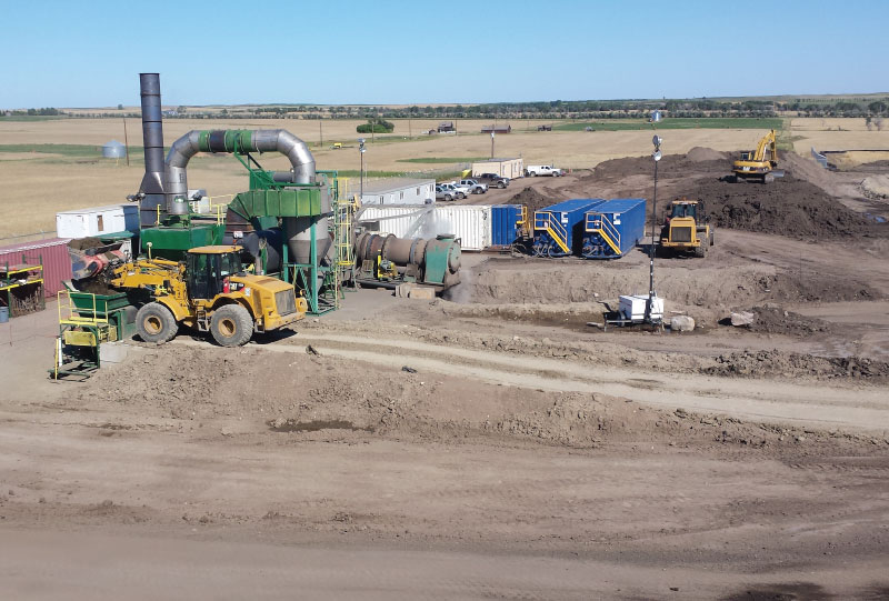 Nelson Environmental Remediation worksite